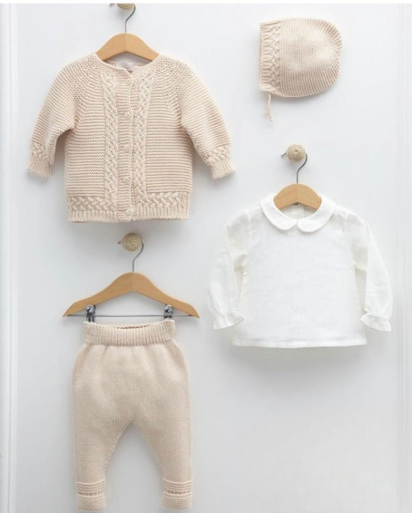 4-teiliges Blusen-Strickjacken Set - FRESITA