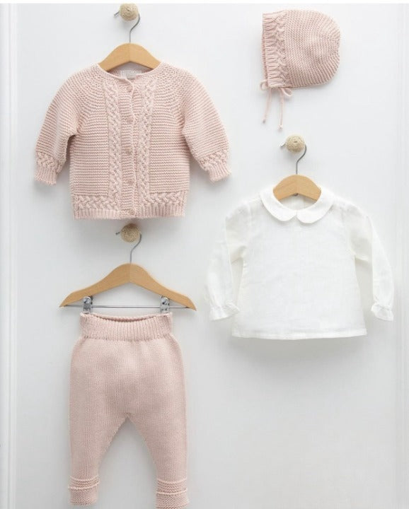 4-teiliges Blusen-Strickjacken Set - FRESITA