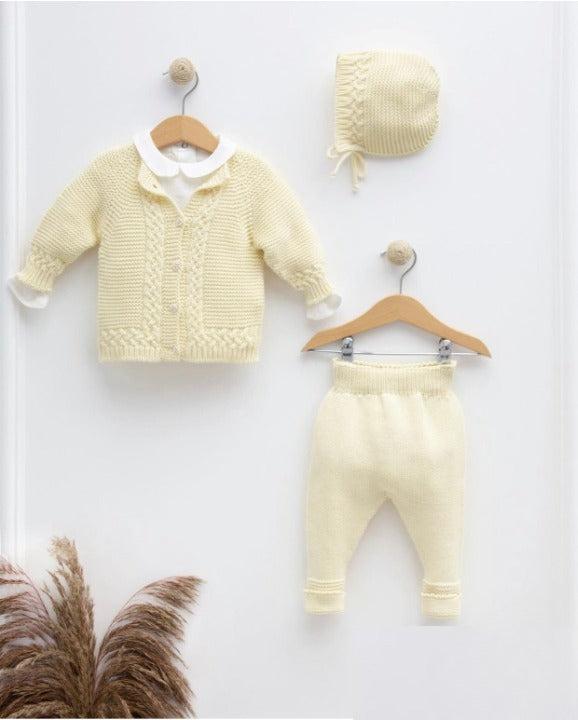 4-teiliges Blusen-Strickjacken Set - FRESITA
