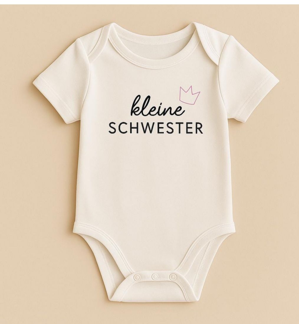 Personalisiertes Geschwister-Set „Großer Bruder & Kleine Schwester“